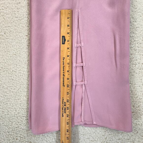 Azucar Wide Leg Pants Women Size S/P Pink Pockets Palazzo Summer Bohemian Hippie - Picture 8 of 16